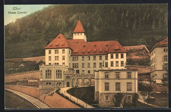 Ansichtskarten: AK Chur, Neues Convikt – Gebraucht aus Berlin von bartko-reher
