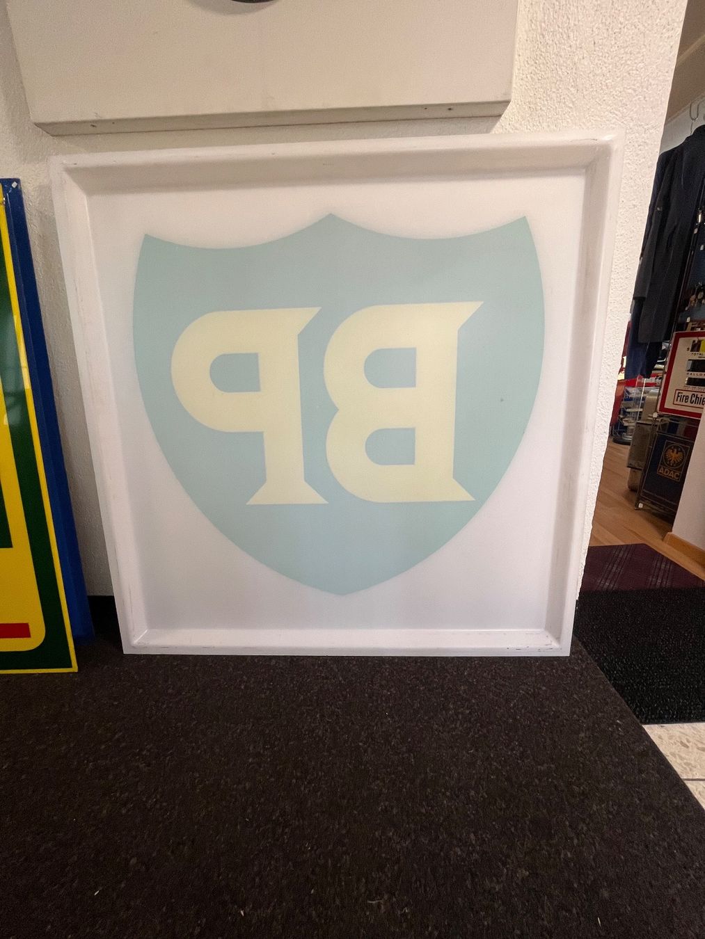 Insegne: BP - Leuchtreklame-Schild – Usato da Erlinsbach venduto da Stu-ff 8