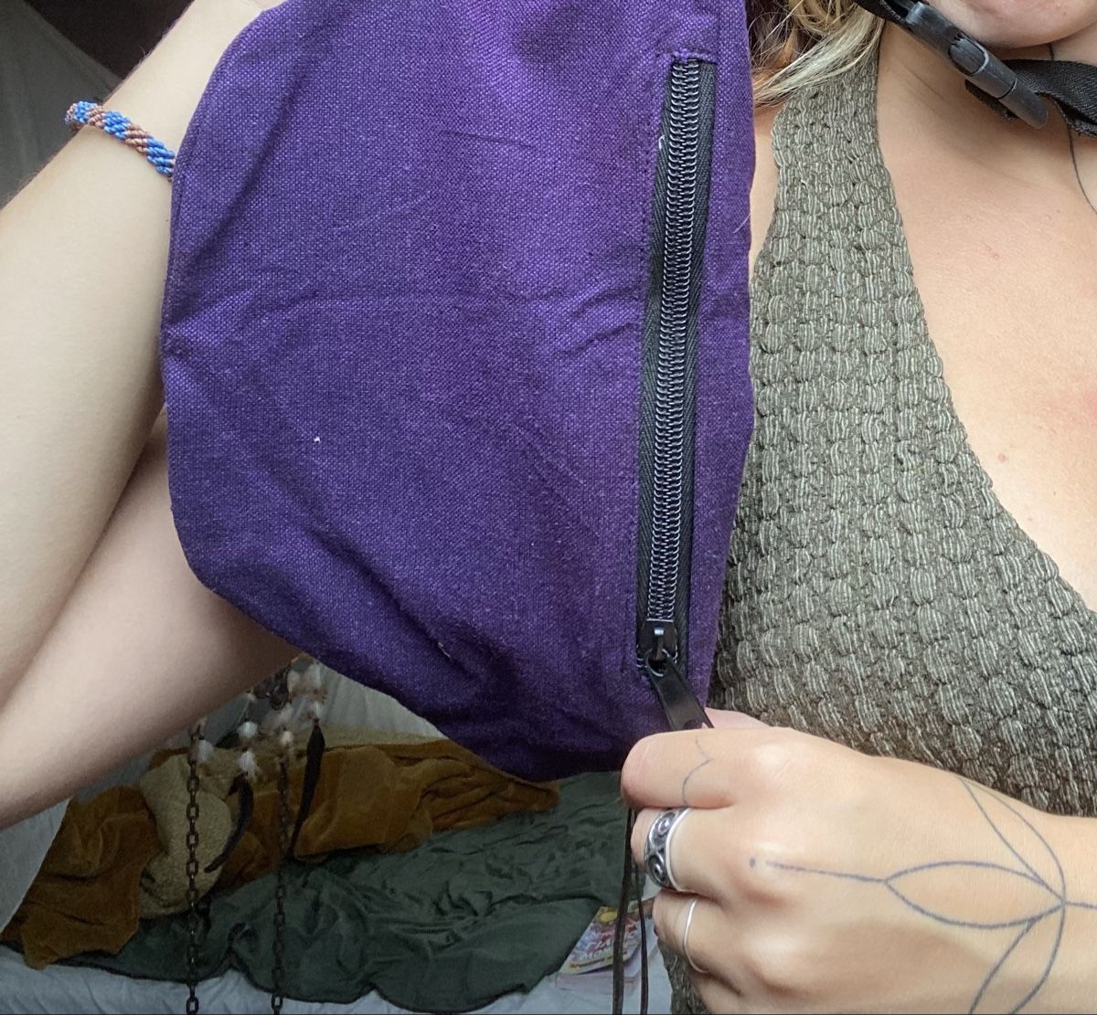 Borse: Violette Bauchtasche  – Usato da Rehetobel venduto da Norea69 1