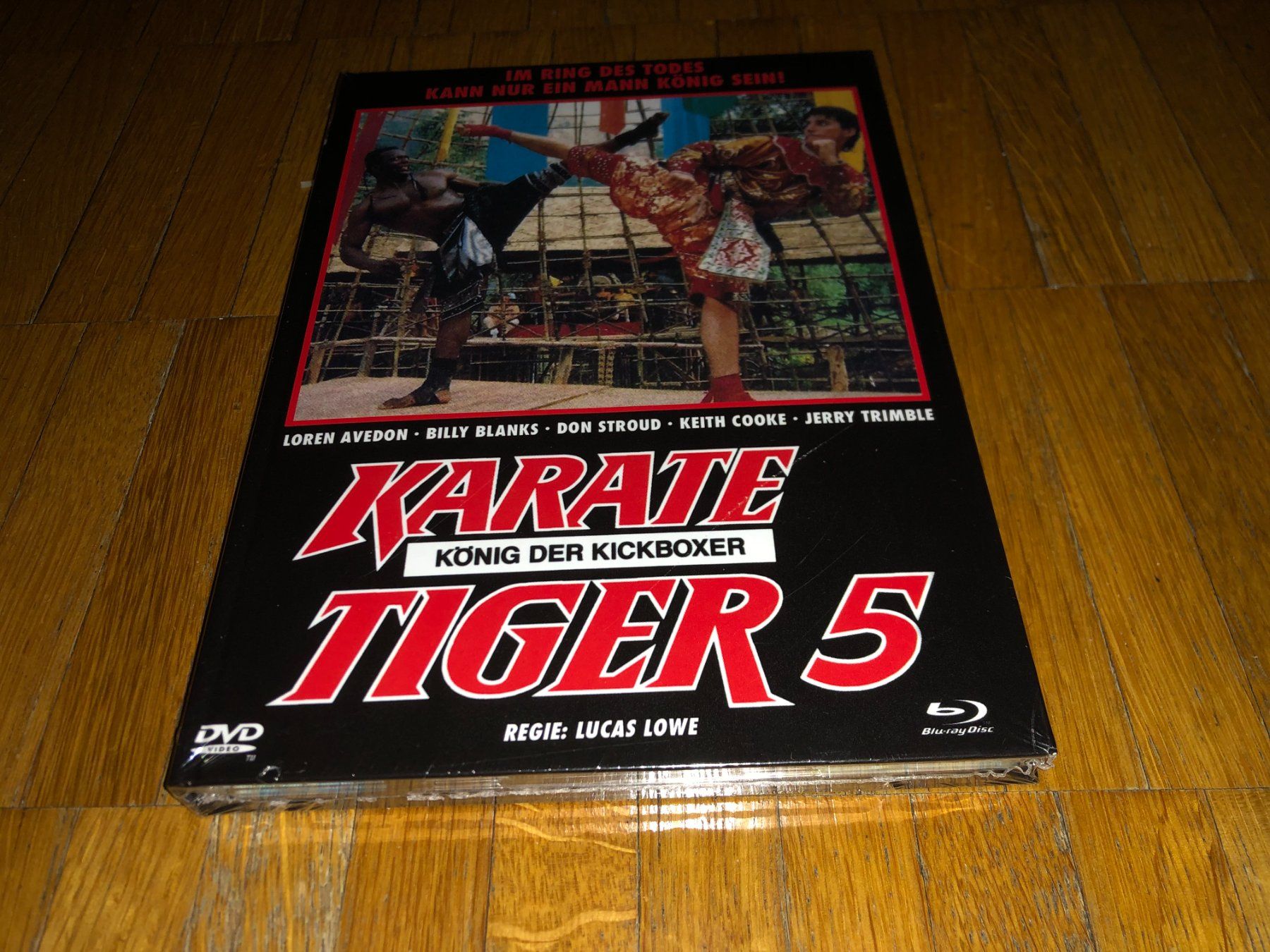 Tutti i DVDs: Karate Tiger 5 - MEDIABOOK - C - UNCUT – Nuovo e nell'imballaggio originale da Basel venduto da havsok