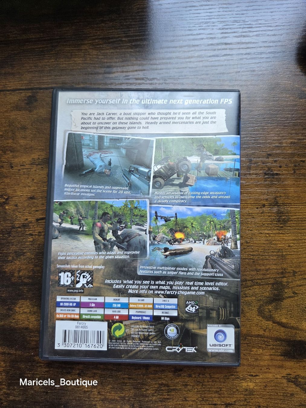 Giochi: PC Game Far Cry DVD-ROM good condition – Usato da Winterthur venduto da Maricels_Boutique 1