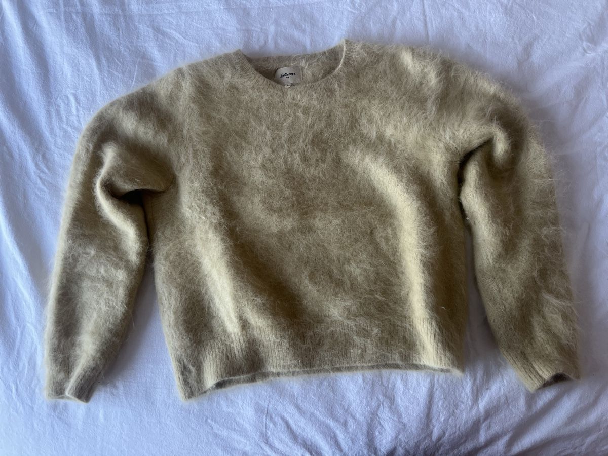 Pullover & Sweatshirts: Gelber Pullover Angora Wolle – Gebraucht aus Zürich von giulina8
