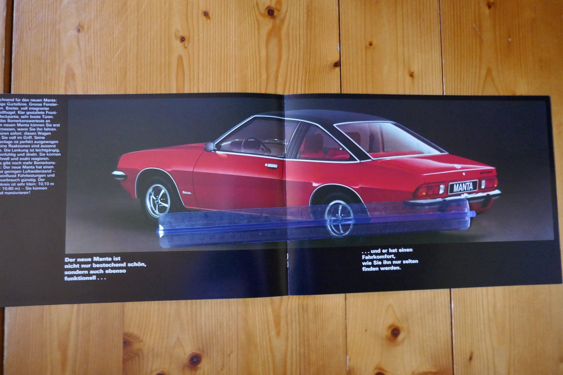 Opel Documenti: OPEL  Manta  Originalprospekt 1975 – Usato da Madiswil venduto da ML911 5