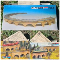 Kibri N Brücken 7640, 7642, 7654 und 2 Pfeilerverlängerungen