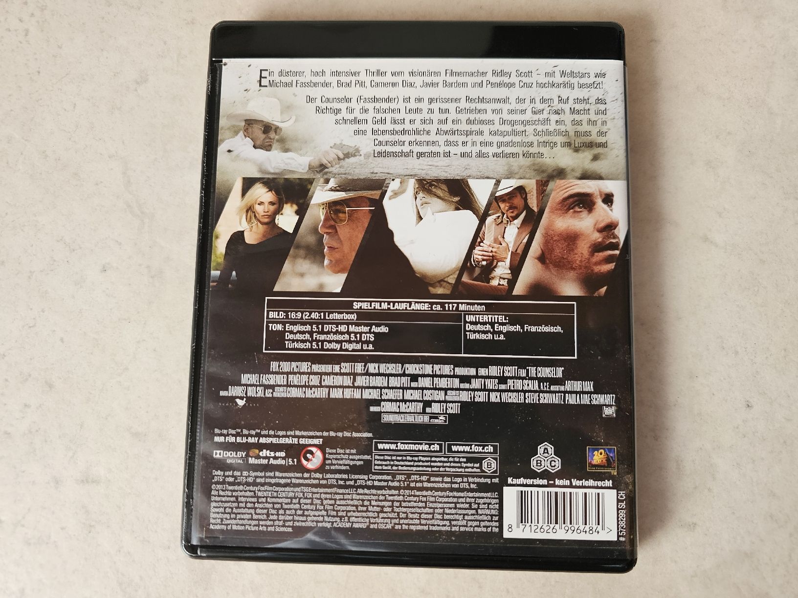 Tutti i DVDs: The Counselor  /  Bluray – Usato da Schneisingen venduto da backstore24 1