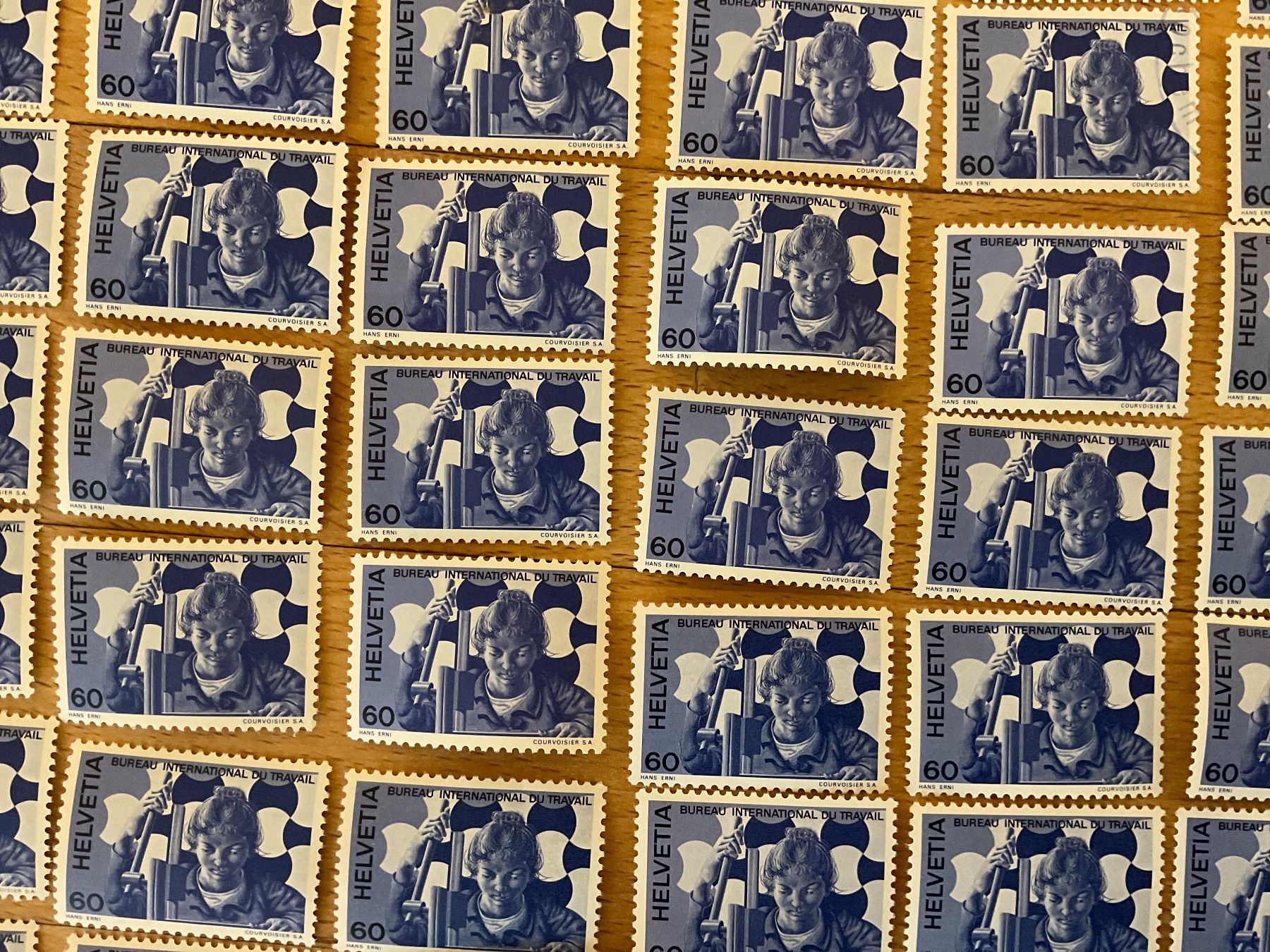 Tutti i francobolli: 60Fr Ämter Frankaturware ungestempelt postfrisch Sammlung – Nuovo (secondo la descrizione) da Wil SG venduto da Chefsugus 5