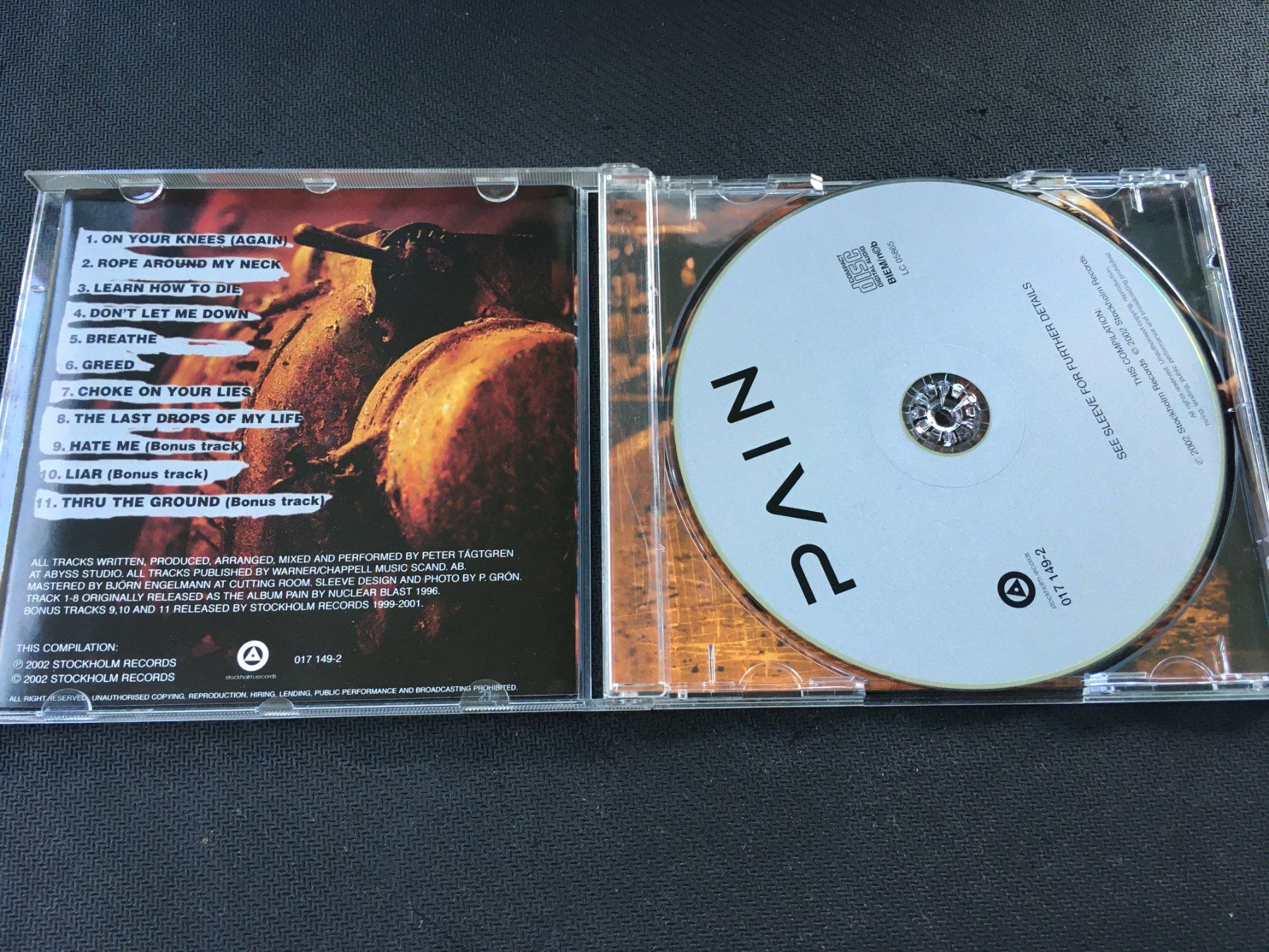 CDs: Pain -CD- – Gebraucht aus St.Gallen von MedienJoe 1