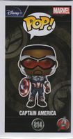 FUNKO POP!  MARVEL 814 damaged box CAPTAIN AMERICA  BOBBLEHE