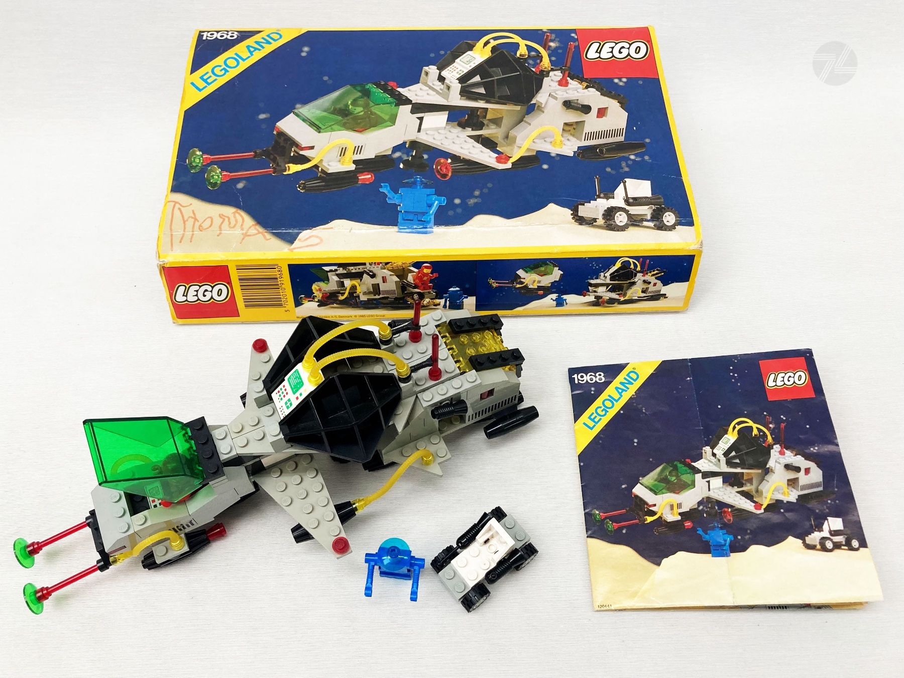 Lego Kit di costruzioni: Lego Classic Space Set 1968 + BA Unknown Spaceship – Usato da Wetzikon ZH venduto da cyan74