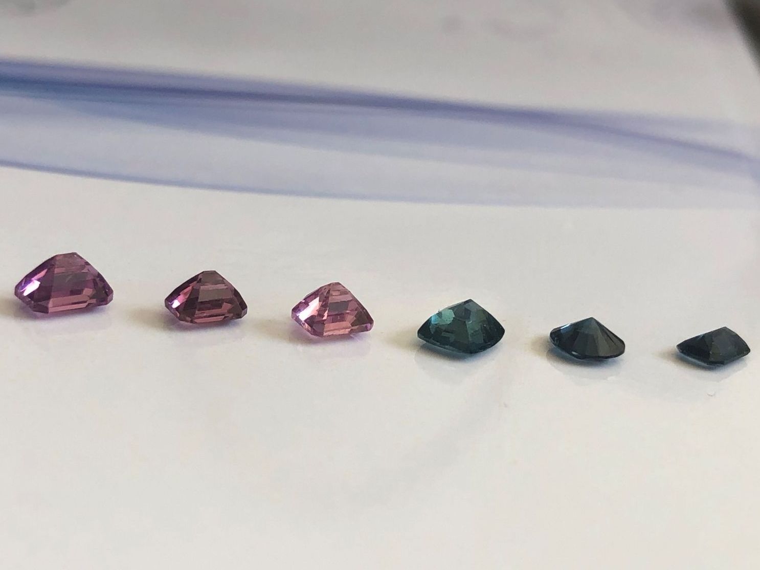 Pietre preziose: SPINELLE  farbiges Set   3.13cts   Sri Lanka – Nuovo e nell'imballaggio originale da Seftigen venduto da tigers12 2