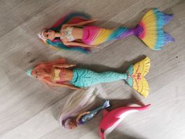 3 Barbie Meerjungfrau & Delfin, Dreamtopia