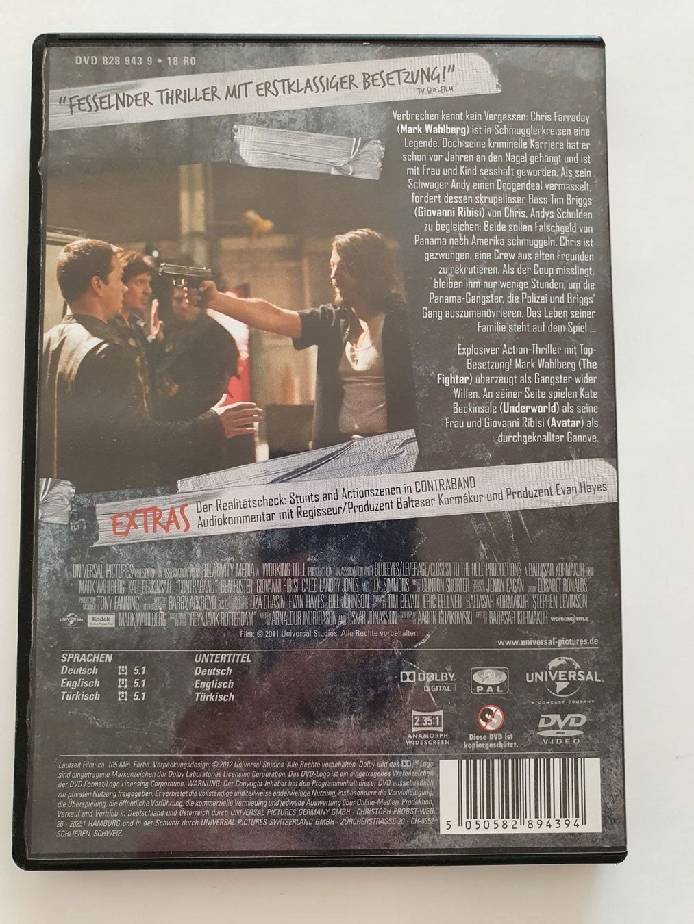Alle DVDs: Contraband (Mark Wahlberg) DVD – Gebraucht aus Oberdorf BL von BaldenEagle 1