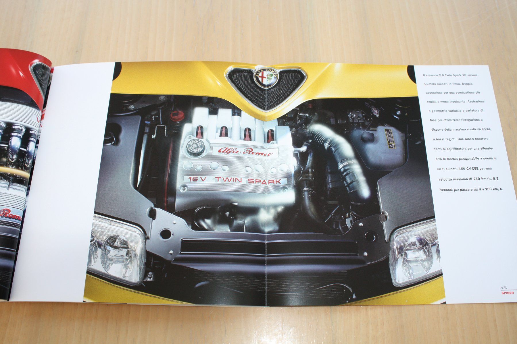 Alfa Romeo Documenti: Alfa Spider Prospekt 8/2001 Italienisch – Usato da Wikon venduto da erwin400 5