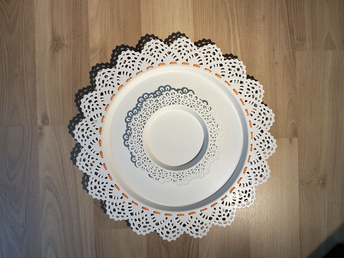 Ikea Piatti: Dekorationsteller weiss – Usato da Zofingen venduto da Hoppla09