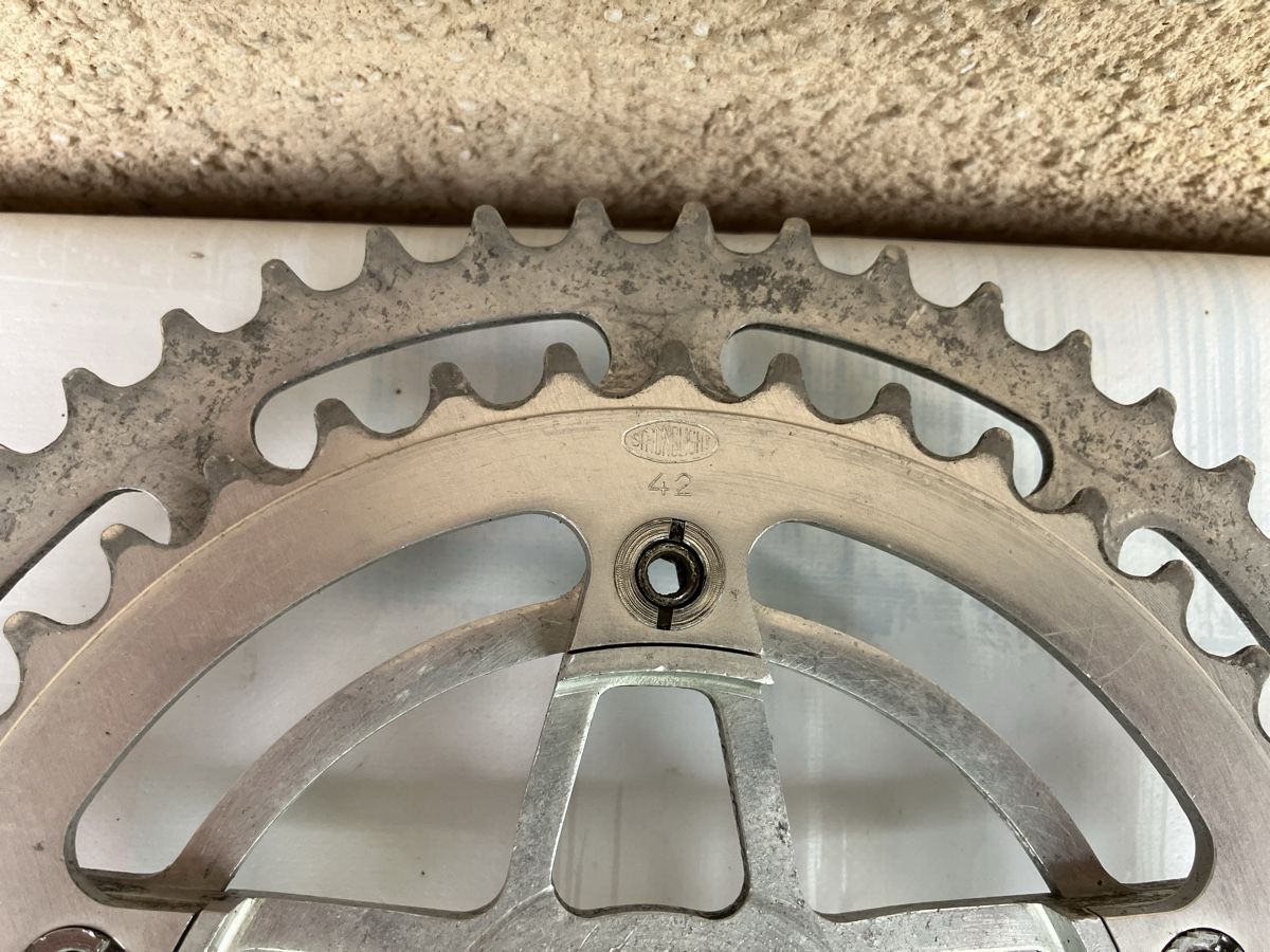 Pezzi di ricambio: Stronglight 93 Kurbeln Rennvelo – Usato da Trimbach venduto da cendira 4