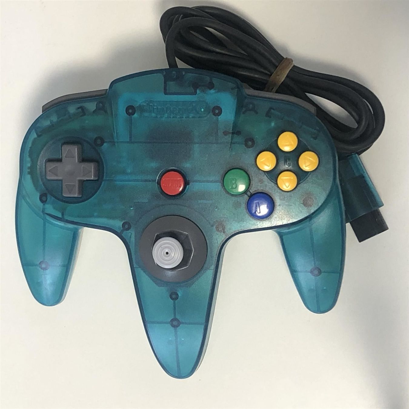 Controller: n64 Controller Original Blau Transparent – Usato da Mollis venduto da GamingCorner
