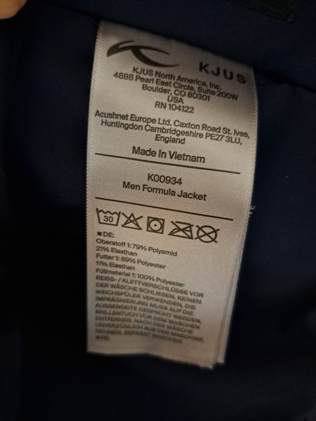 Kjus Giacche: Men Formula Ski Jacke Kjus – Usato da Neuhausen venduto da carmen_jill 3