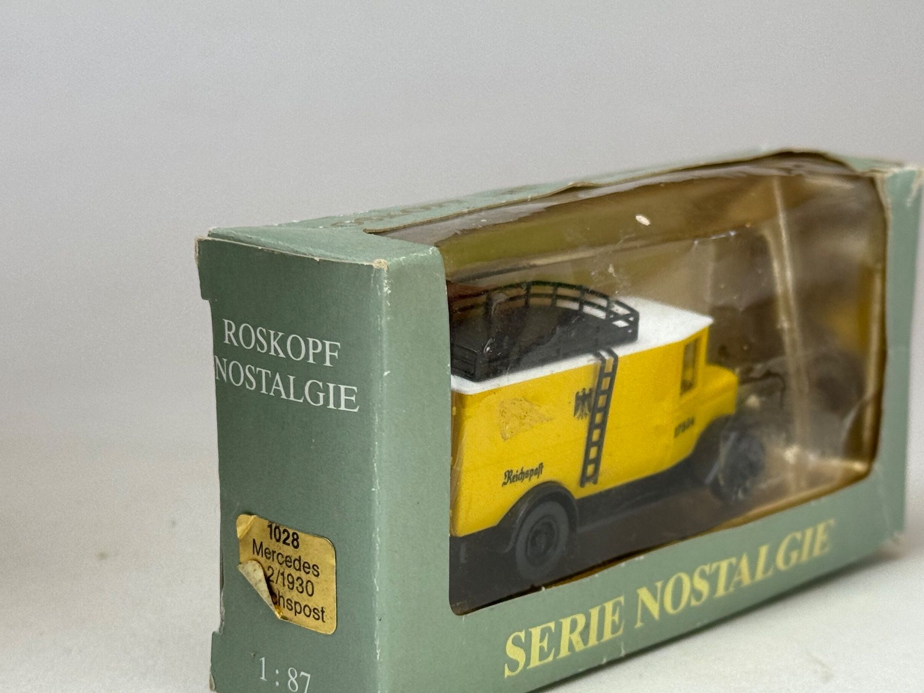 Roskopf Modellautos: GB1- Roskopf Mercede L 2 Postkoffer – Gebraucht aus Elm von Wikmtz 1