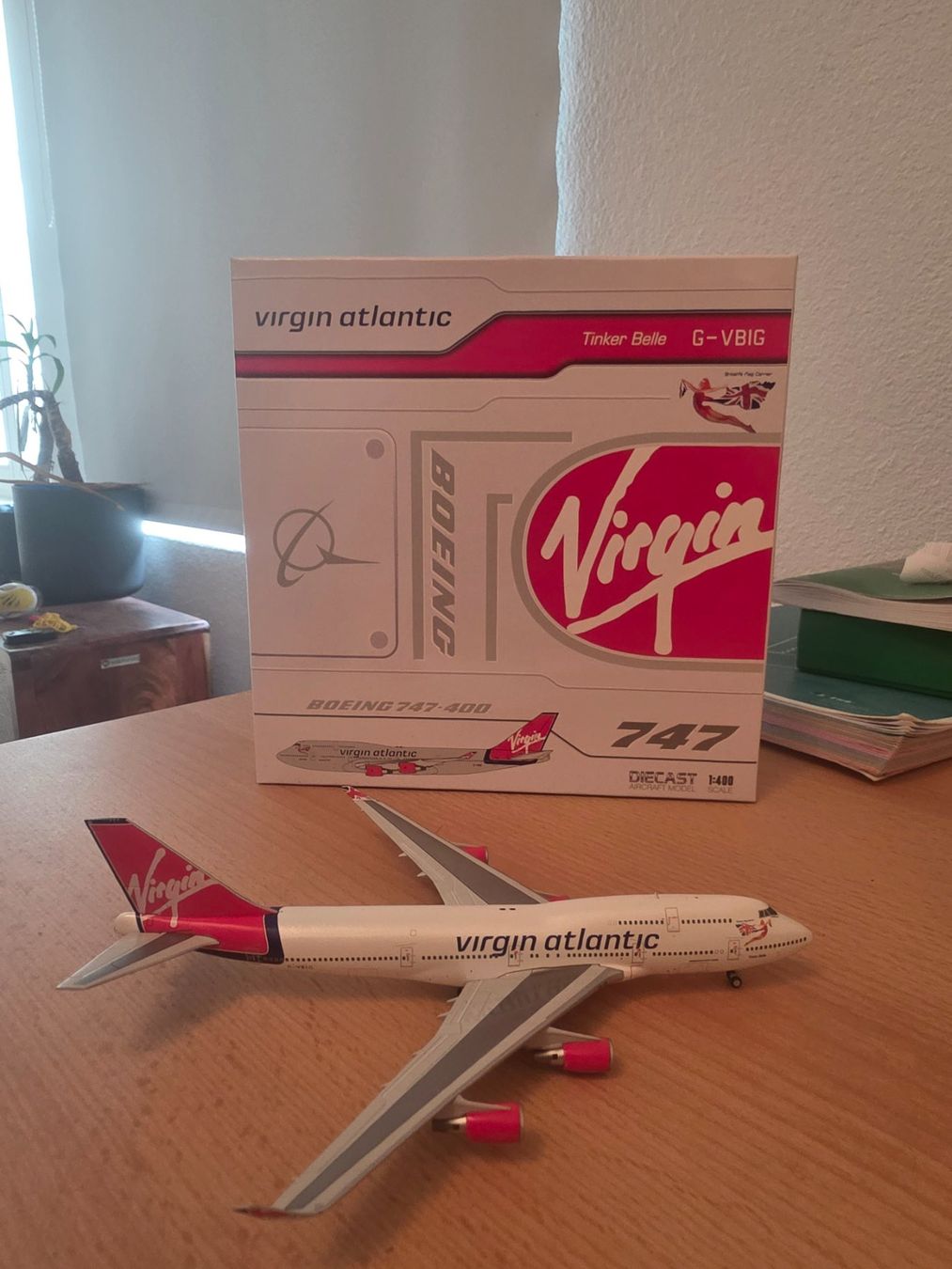 Boeing Kit di modellismo & Modellini statici: Boeing 747 Virgin atlantic – Usato da Siblingen venduto da Shiggi01 1