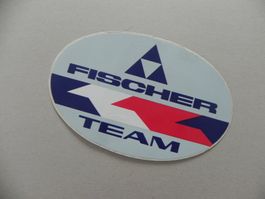 Abziehbild Kleber ca. von Jahr 1980 Fischer Ski Marke Sport