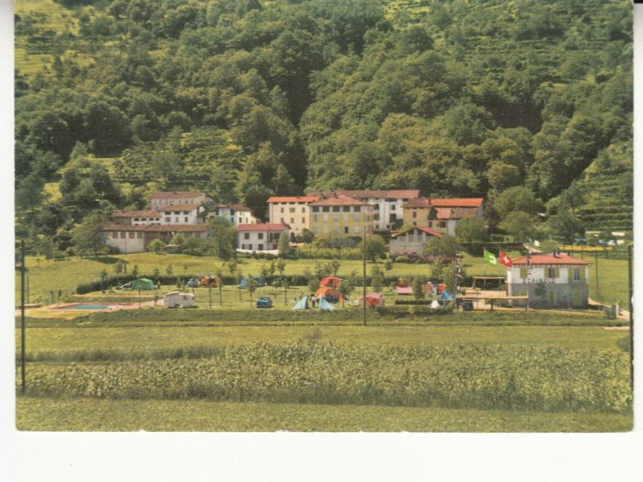 Ansichtskarten: Lugano Camping San Salvatore ca. 1970 – Gebraucht aus Bürglen TG von StampGraf