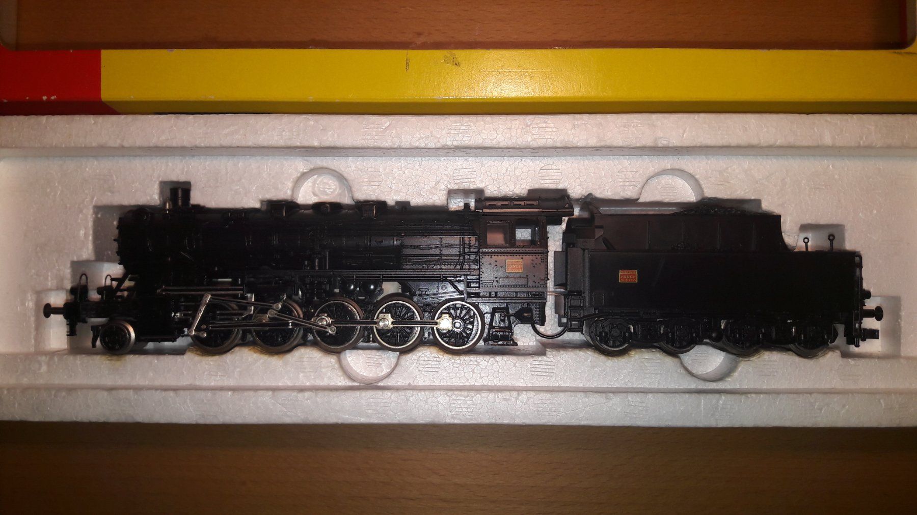 Fleischmann Modellini di ferrovie: Fleischmann H0 Dampflok SNCF, schwarz, Nr. 4178, OVP – Usato da Rheinfelden venduto da Pillie 2