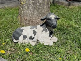 Gartenfigur Fribouger  Kuh, Vache fribourgeoise