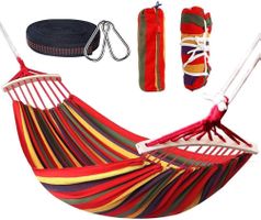 Hängematte 280x160cm für Terrasse Garten Outdoor Camping