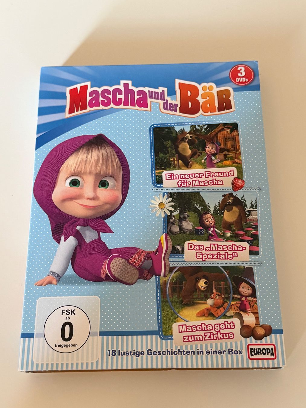 Alle DVDs: Mascha und der Bär DVD Box 3 DVDs – Gebraucht aus Altstätten SG von sheamus