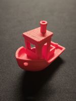 Benchy aus rotem PLA