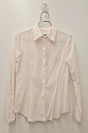 Benetton ■ Size S ■ Pink Long Sleeve Shirt ■ New-like