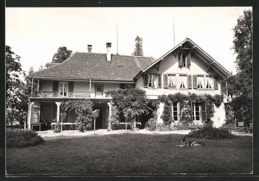 Cartoline postali: Worb, Haushaltungsschule, gelaufen 1967 – Usato da Frauenfeld venduto da POML