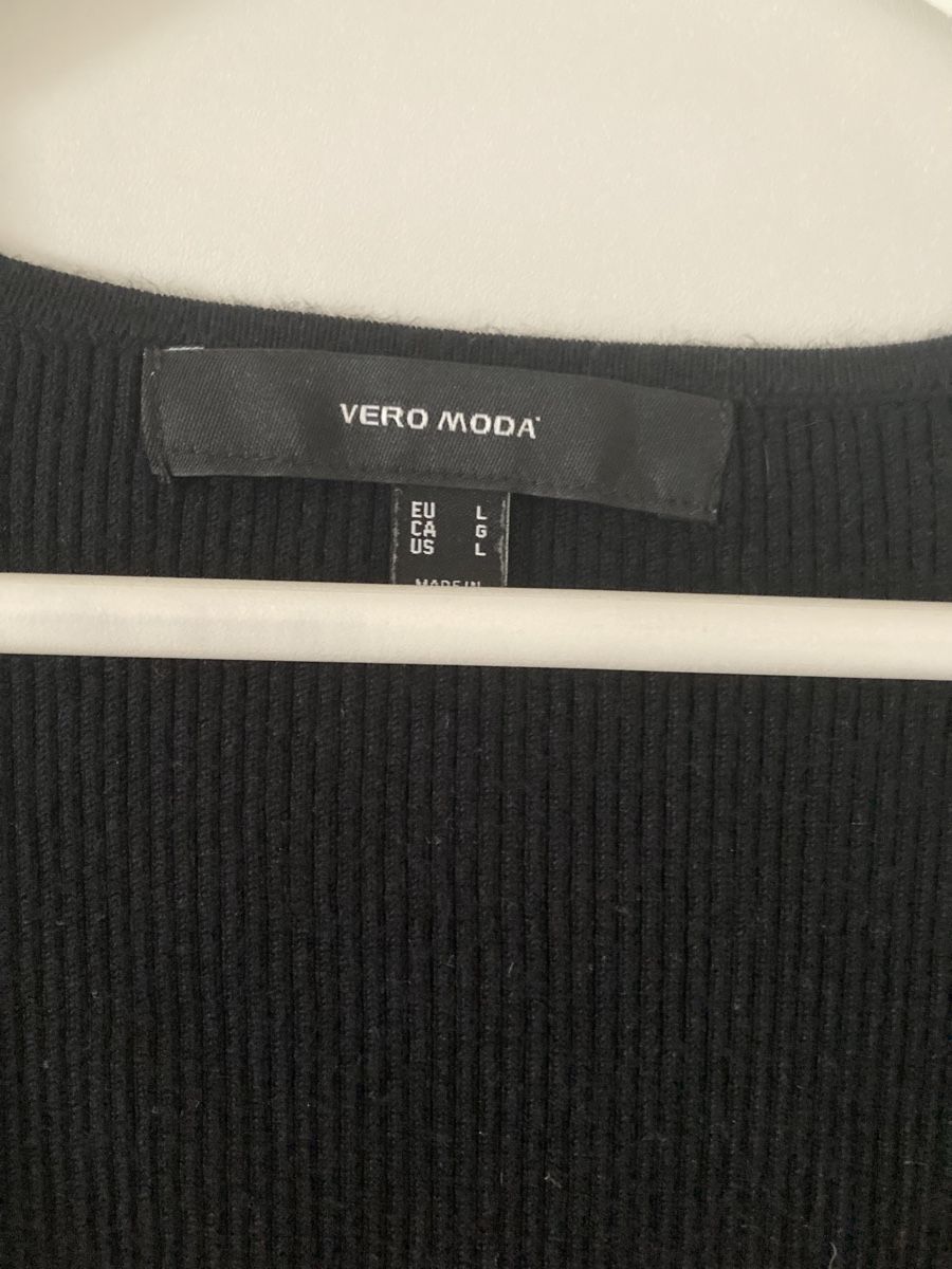 Vero Moda Tops: Damen Stricktop Vero Moda schwarz Groesse L – Gebraucht aus Zürich von Timbera 1