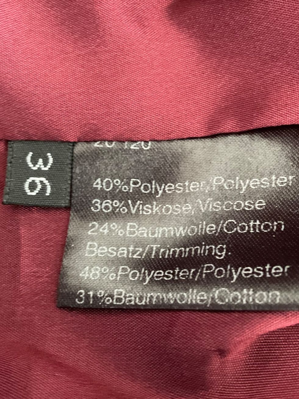Jacken: Mothwurf edle Jacke Blazer Gr 36 Bordeaux NEU – Neu (gemäss Beschreibung) aus Urdorf von alda02 7