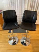 Verstellbare Barhocker schwarz