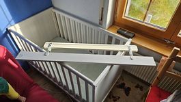 IKEA Kinderbett inkl. Matratze und tiefere Seite