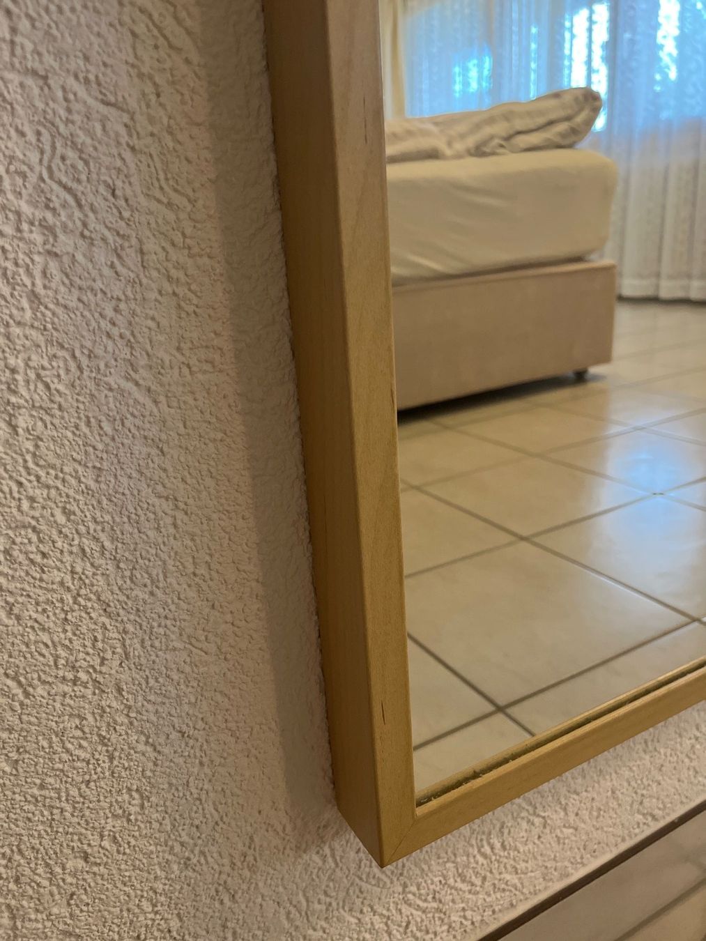 Ikea Spiegel: Miroir STAVE Ikea chene claire – Gebraucht aus Châtillon FR von  4