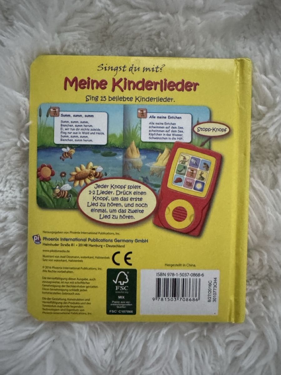 Bücher: Kinderbuch: Meine Kinderlieder – Gebraucht aus Sins von sum_lv6d 1