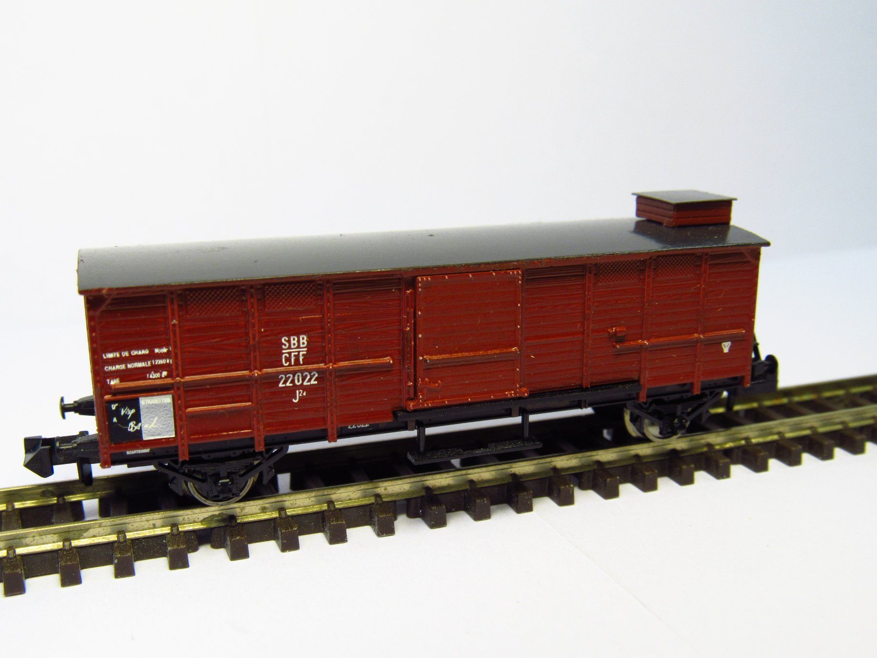 Modellini di ferrovie: Juretic Spur N SBB Güterwagen Typ J2d OVP – Nuovo (secondo la descrizione) da Langenthal venduto da pc-s1