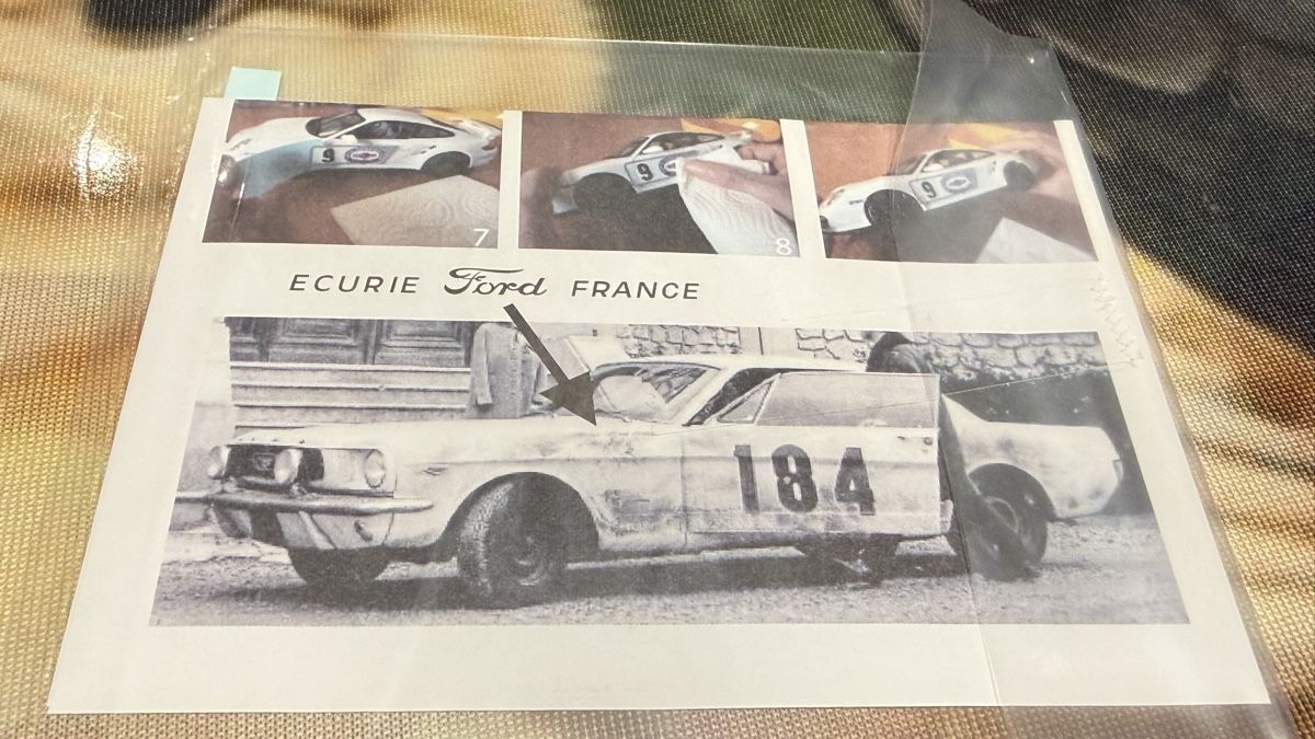 Ford Modellini d'auto: Ford Mustang Weiss  184 (Nr. 349/500 ) – Nuovo e nell'imballaggio originale da Basel venduto da Zomeg 8