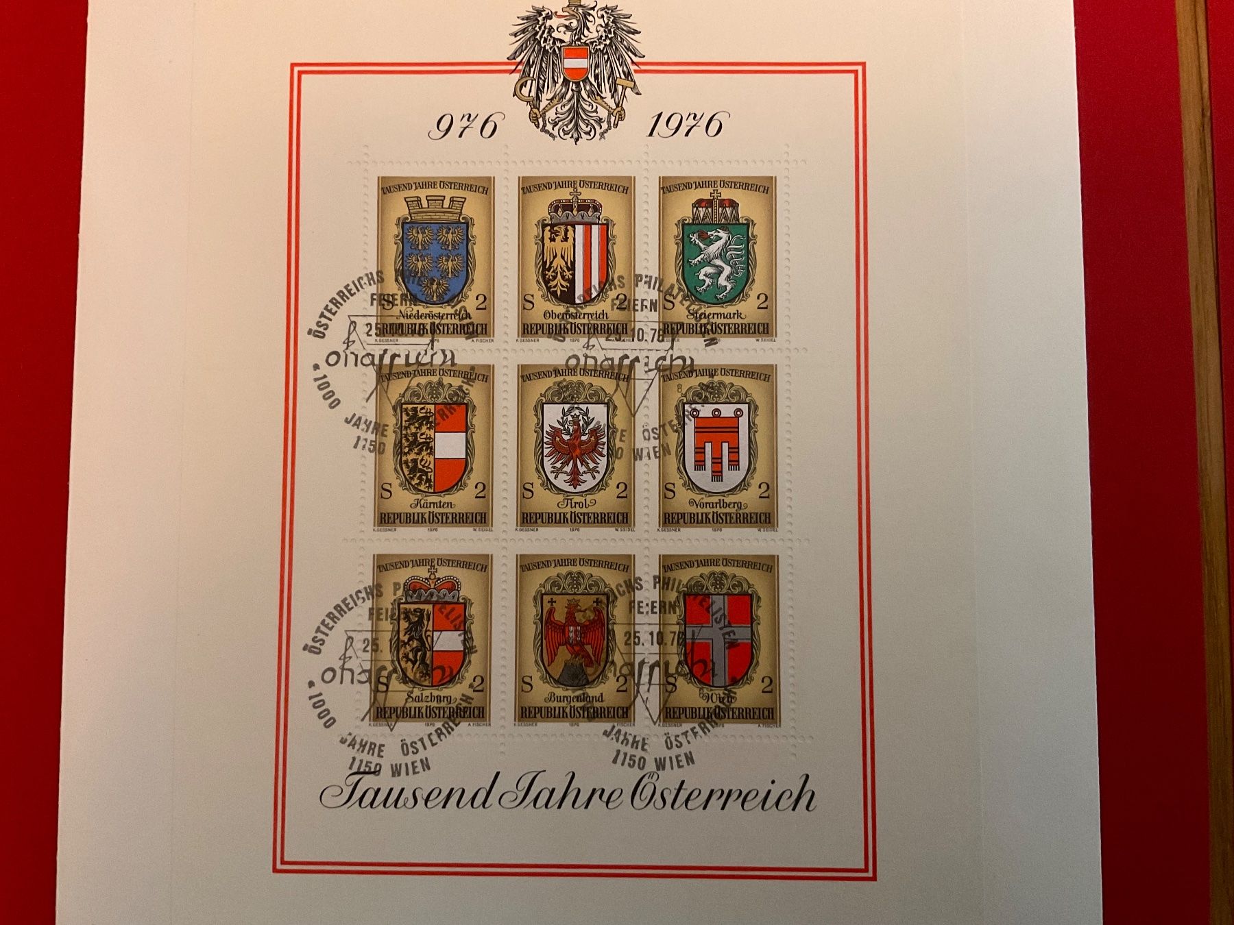 Alle Briefmarken: Briefmarken Block Ersttag – Gebraucht aus Waldhäusern AG von rmu_tm85 3