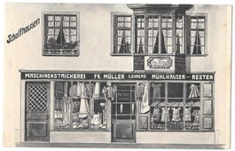 Schaffhausen Maschinenstrickerei Müller Lehres Mühlhauser