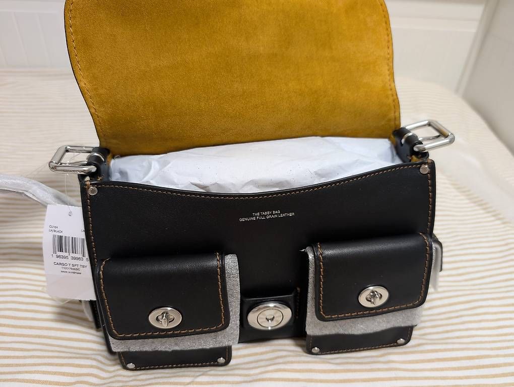 Coach Taschen: Coach Cargo Soft Tabby Schwarz  NEU mit Etikett – Neu und originalverpackt aus Wettswil von tke_xt9q 2