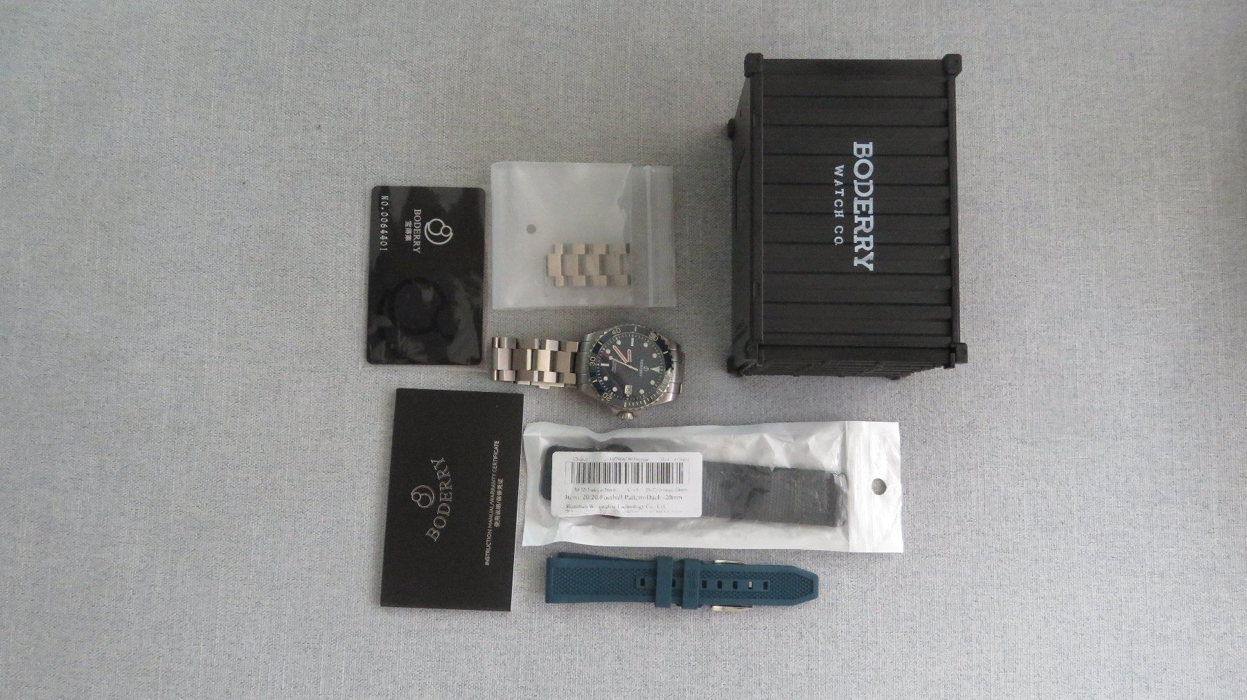 Montres: Boderry seaturtle full titanium automatic NH35 – D'occasion à Ettingen par patlock74 4