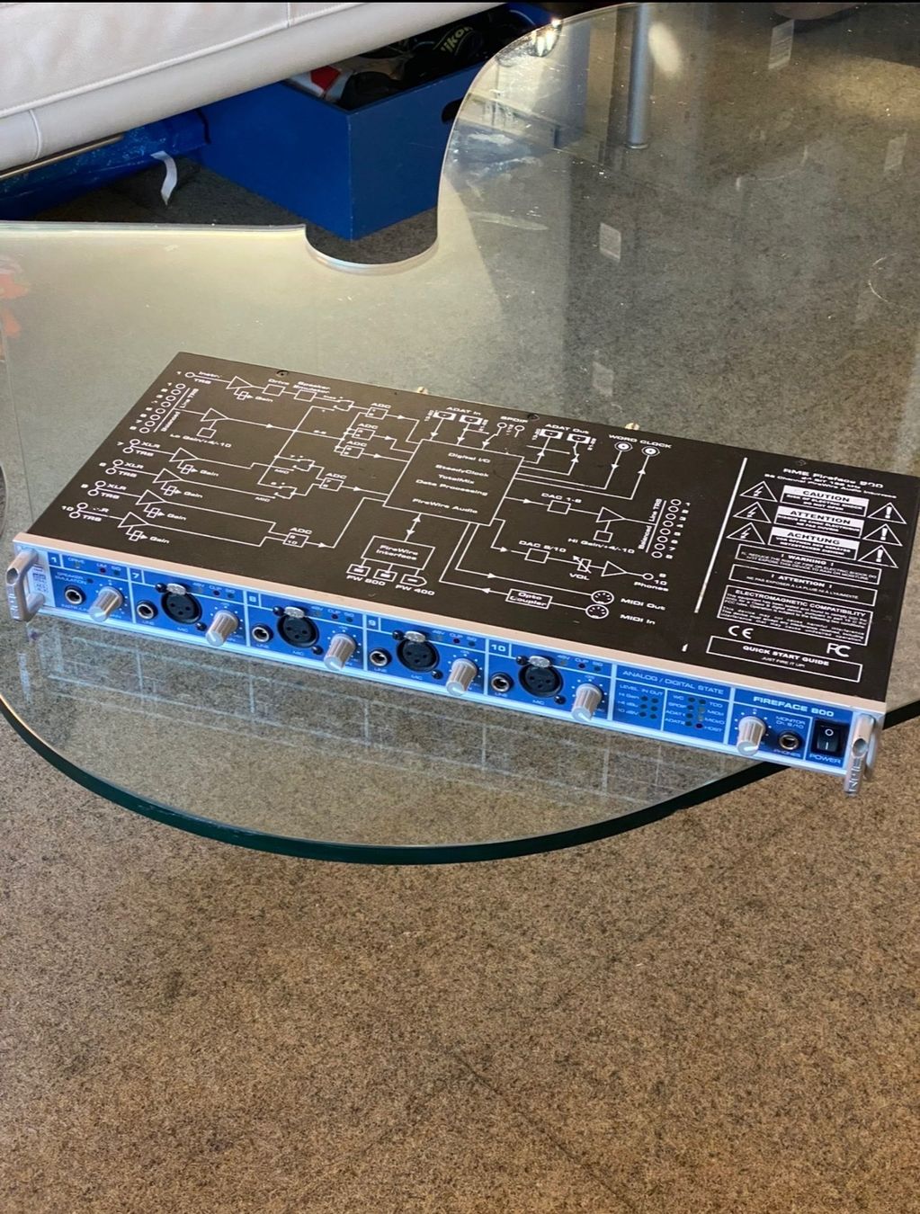 RME Studioequipment: RME Fireface 800 – Gebraucht aus Zürich von N-Habegger