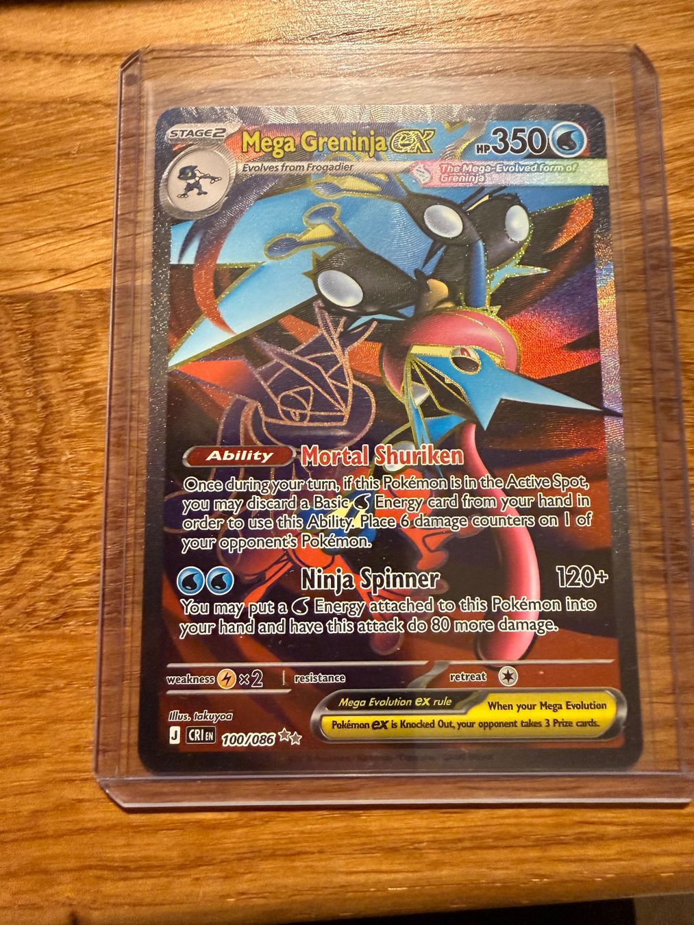 Pokémon Cartes à collectionner: Mega Greninja EX 100/86 – D'occasion à Amriswil par sim_nlb6