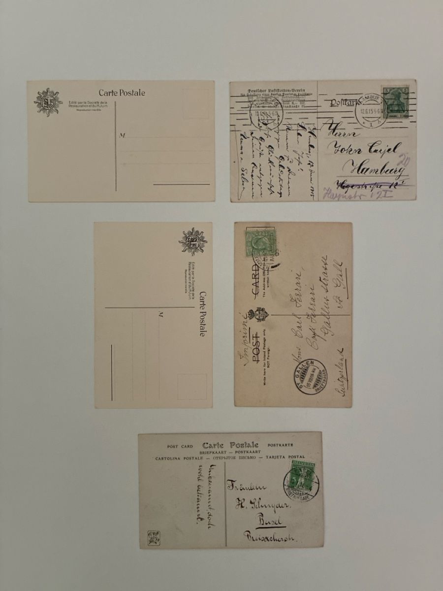 Ansichtskarten: 10 Ansichtskarten ganz spezielle Nr.1 – Gebraucht aus Oftringen von Cla.vD.74 1