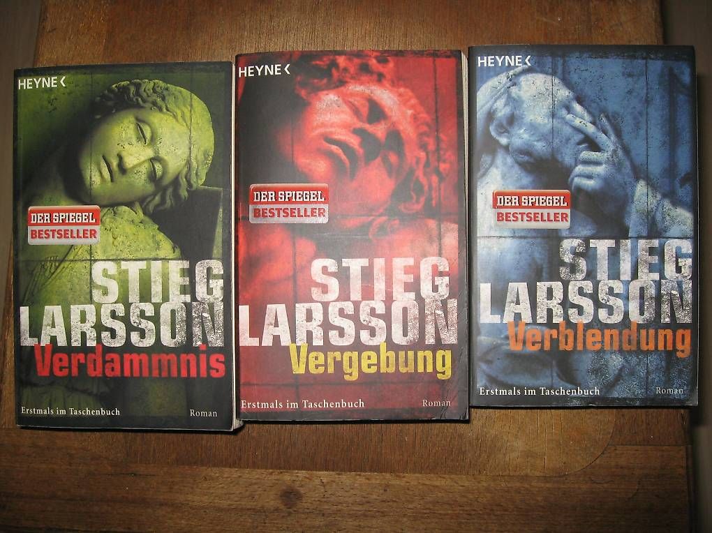 Libri: 3 x Thriller Stieg Larson – Usato da Zürich venduto da Biker612