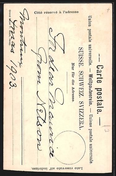 Cartes postales: AK Vevey, Eglise St. Martin – D'occasion à Berlin par bartko-reher 1