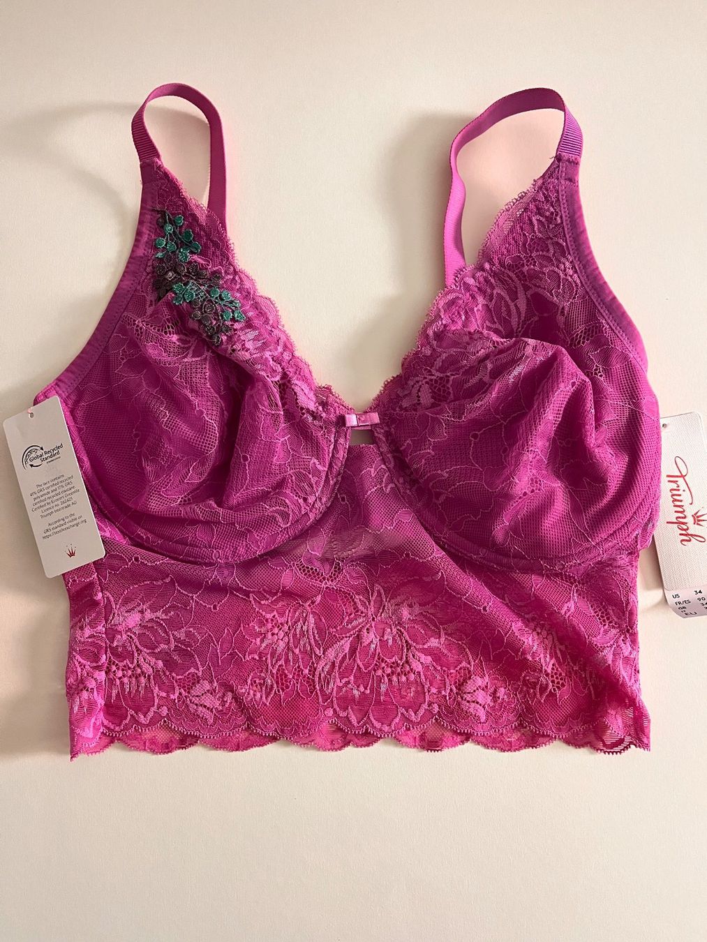 Triumph Sonstige Unterwäsche: TRIUMPH, Bustier Amourette Charm, Grösse 75E, Farbe Pink – Neu und originalverpackt aus Rudolfstetten von gst_g7xl 6